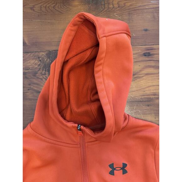 Under Armour Youth Athletic Hoodies (2) Youth Medium Red And Blue Full Zip - Picture 5 of 7